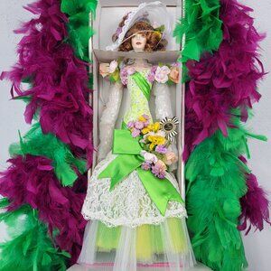 NEW W/RECEIPT~$300~BOB MACKIE 22" LEGENDARY BEAUTIES SPRING PORCELAIN DOLL W/COA